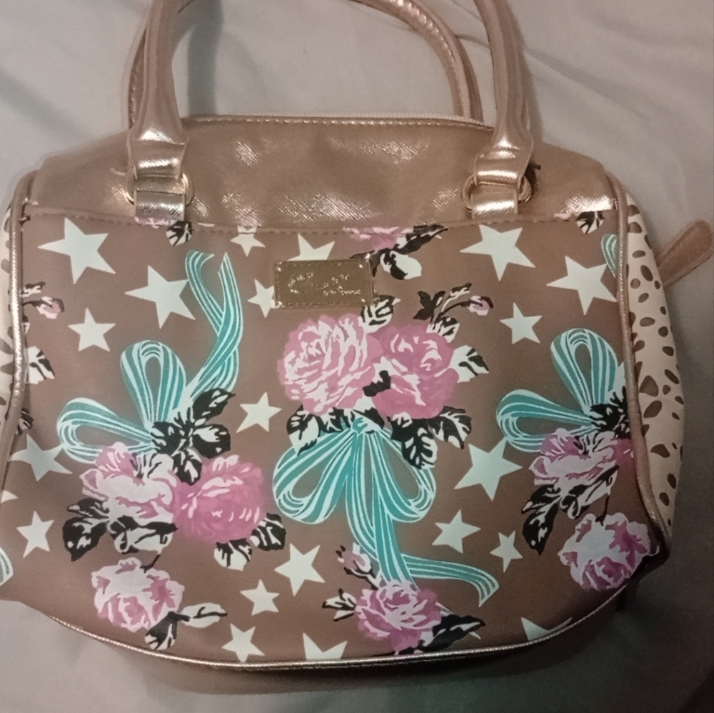 Floral Star Patterned Women's Bag
